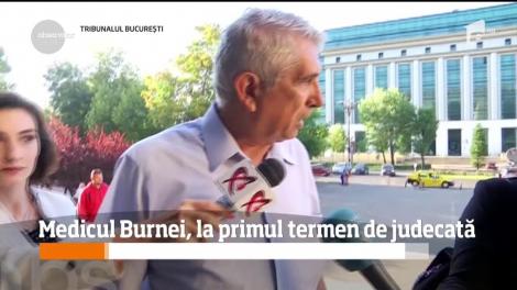 Medicul Gheorghe Burnei, la primul termen de judecată