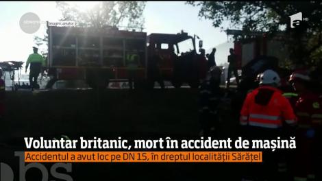 Un voluntar din Marea Britanie a murit într-un accident produs în Bistriţa Năsăud