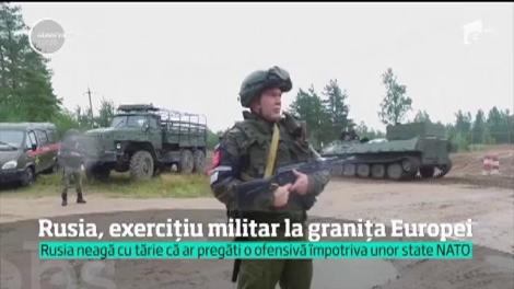 Rusia a dat startul celui mai mare exerciţiu militar de la sfârşitul Războiului Rece
