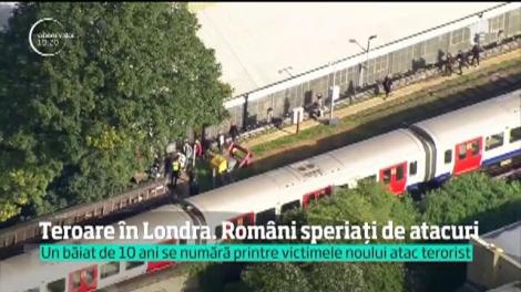 Un nou atac terorist a lovit Marea Britanie. O bombă artizanală, ascunsă într-o sacoşă, a explodat şi a făcut zeci de victime la metroul din Londra