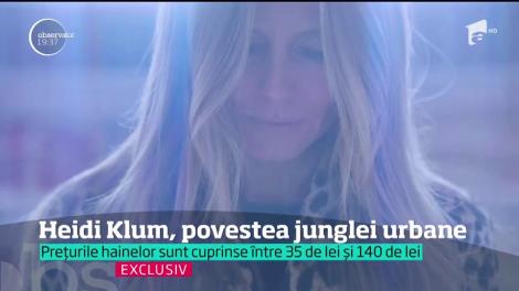 Heidi Klum, interviu exclusiv pentru Observator: ”M-a inspirat oraşul New York, iar New York pentru mine este o junglă urbană”