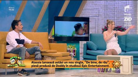 Solista Alessia e însărcinată în şase luni