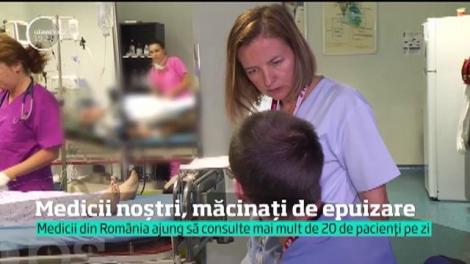 Medicii din România, măcinați de epuizare