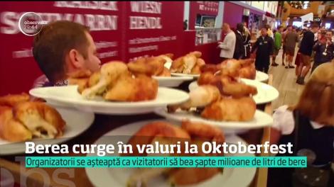 A început festivalul Oktoberfest, în Munchen