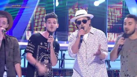 Asemănarea e wow! CRBL, și "La tine" a sunat atât de bine! Ruleta i-a dat șansa să intre în pielea colegului său de braslă, What's Up