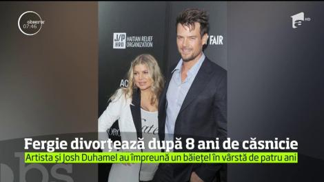 Fergie divorțează după opt ani de căsnicie