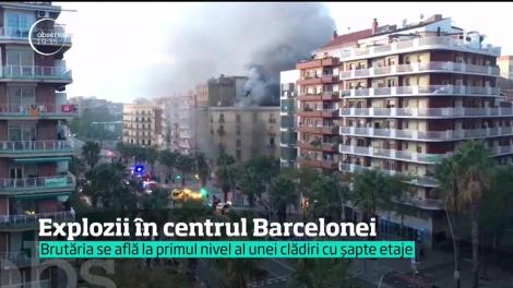 Explozii în centrul Barcelonei. Cel puţin 21 de persoane au fost rănite
