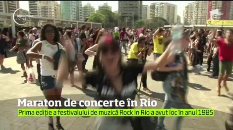A început unul dintre cele mai mari festivaluri de muzică rock din lume, Rock in Rio