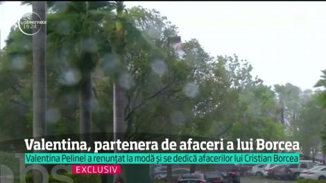 Cristian Borcea şi-a lăsat afacerile pe mâinile Valentinei Pelinel