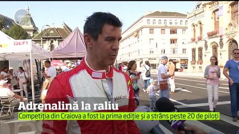 Cursă de maşini, după modelul celebrului raliu de la Monte Carlo, pe străzile din Craiova