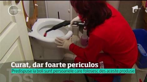 Medicii sunt în alertă! Ultimele cercetări dovedesc, pentru prima oară, că sunt pacienţi care s-au îmbolnăvit din cauza produselor de curăţenie folosite în casă
