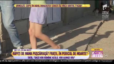 Tata Costel vrea să-și salveze fiii din casa femeii care le-a dat viață. Un real pericol pentru cei mici, acuză bărbatul!