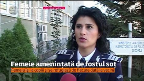 O femeie din Gorj şi cei doi copii ai săi trăiesc într-o teroare permanentă, din cauza celui care ar fi trebuit să-i protejeze!