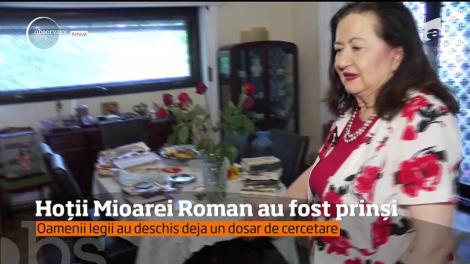 Cei trei indivizi care au jefuit-o pe Mioara Roman au fost prinşi în Mureş, însă vor fi audiaţi în Bucureşti