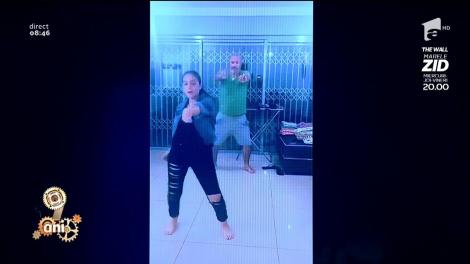 Smley News. Tatăl, mai bun ca fiica! Concurs de dans în fața camerei de filmat