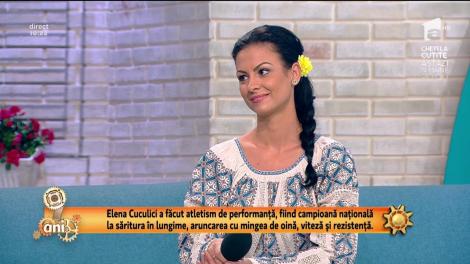 Elena Cuculici a fost campioană națională la săritura în lungime, aruncarea cu mingea de oină, viteză și rezistență