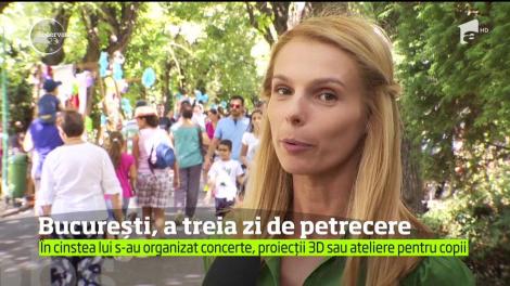 De ziua lui, Bucureştiul a petrecut