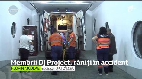 Membrii trupei DJ Project au văzut moartea cu ochii, după ce au fost implicaţi într-un accident violent