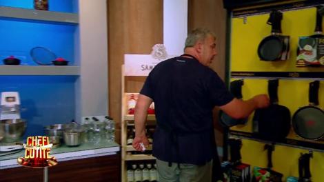 Adrian i-a dat gata pe chefi cu o super rețetă! "Eu sunt venit de la țară, eu știu să aprind aragazul ăsta?!"