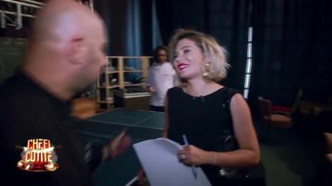 Gina Pistol vrea să-l facă pe Chef Scărlătescu breloc de chei!
