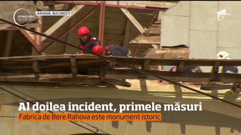 Vântul puternic a luat pe sus acoperişul Fabricii de Bere din Rahova!