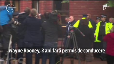 Wayne Rooney şi-a aflat pedeapsa! 100 de ore de muncă în folosul comunităţii şi 2 ani fără permis de conducere