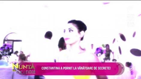 În timp ce Ana și Mișu încing ringul de dans, Constantina află secrete de la invitați despre miri