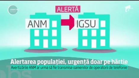 Alertarea populaţiei, urgenţă doar pe hârtie