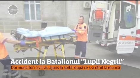 Accident de muncă la sediul Batalionului 151 Infanterie "Lupii Negrii" din Iaşi!