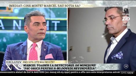 Marcel Toader a făcut testul poligraf! A răspuns la cele mai cotroversate întrebări despre Maria Constantin şi rezultatele au sosit