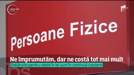 Dobânda şi cursul aruncă în aer ratele românilor