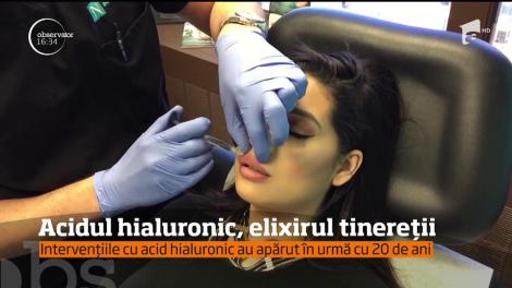 Acidul hialuronic, elixirul tinereţii