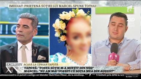 Marcel Toader: "Nu am mai vorbit cu Maria din luna august!"