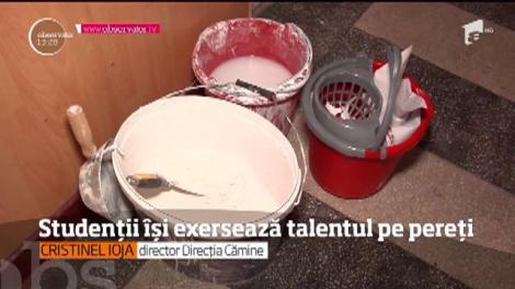 Se munceşte la foc automat în căminele studenţeşti de peste tot