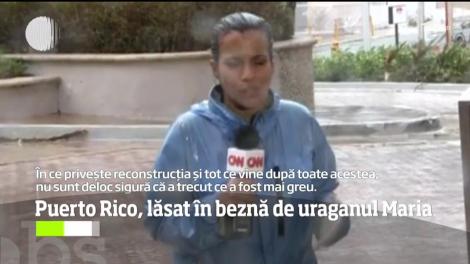Insula Puerto Rico a suferit distrugeri fără precedent în istoria sa, la trecerea uraganului Maria