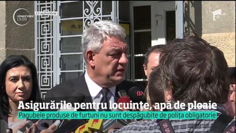 Asigurările pentru locuințe, apă de ploaie. Pagubele produse de furtuni nu sunt despăgubite de polița obligatorie