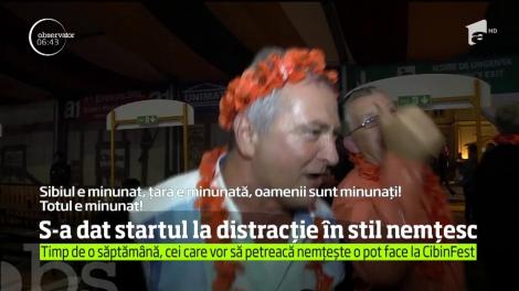 S-a dat startul la distracţie în stil nemţesc, la Sibiu
