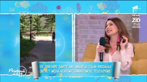 Mihaela Călin, trainer la Intact Media Academy: "Am avut șansa să fac un interviu cu Heidi Klum"