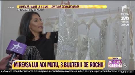 Soţia lui Adi Mutu, trei bijuterii de rochii de mireasă!