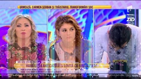 Mamă la 14 ani! Căzută şi lovită cu brutalitate! Petronela, sora lui Vasile: "Eu te ajut!"