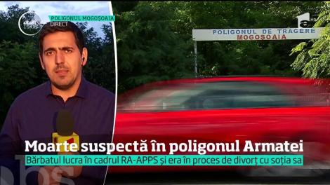 Procurorii militari anchetează moartea unui bărbat în poligonul din Mogoşoaia