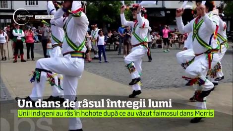 Un dans britanic a provocat hohote de râs! Un grup de băștinași au râs cu lacrimi când au văzut mișcările dansatorilor
