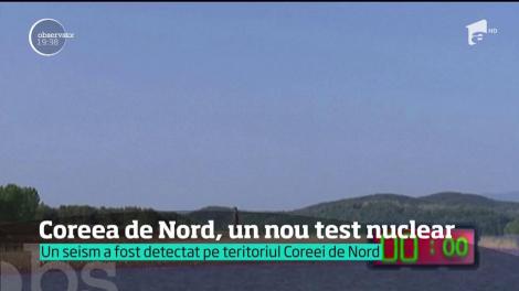 Coreea de Nord, un nou test nuclear