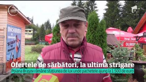 Ofertele pentru sărbătorile de iarnă, aproape de ultima strigare! Se vând pachete şi de 1.500 de euro