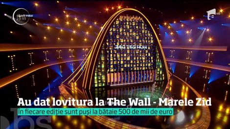 Două prietene au dat lovitura la The Wall - Marele Zid. Dana si Rene au plecat acasă mai bogate cu 70 de mii de euro