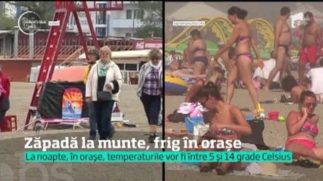 Vreme deosebit de rece pentru luna septembrie