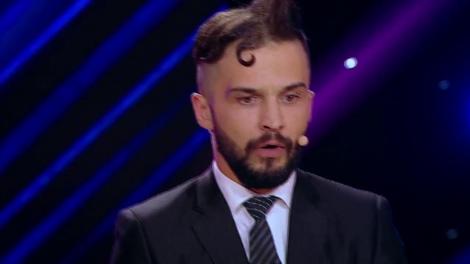 Numărul de improvizație a lui Gabriel Codreanu, o adevărată &icirc;ncercare pentru nervii juraţilor de la IUmor