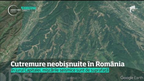 Trei cutremure ne obişnuite au avut loc în România în ultimele ore
