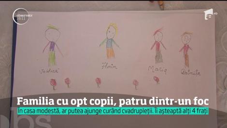 Surpriză unei mame din România, la naștere! Știa că poartă în pântece gemeni, însă a adus pe lume cvadrupleţi