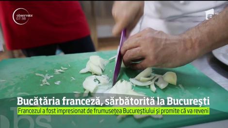 Un bucătar francez aduce savoarea Parisului la Bucureşti